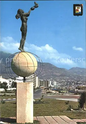 Fuengirola Costa del Sol Marine Denkmal Kat. Spanien