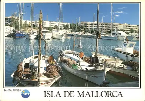 Santa Ponsa Mallorca Islas Baleares Jachthafen Kat. Calvia
