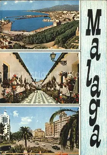 Malaga Andalucia Stadtansichten Kat. Malaga