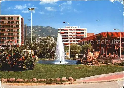 Lloret de Mar Brunnen  Kat. Costa Brava Spanien