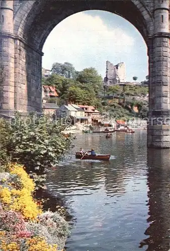 Yorkshire Humber Schloss Fluss Kat. United Kingdom