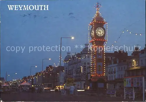 Weymouth Dorset Clock Tower Esplanade  Kat. Weymouth and Portland
