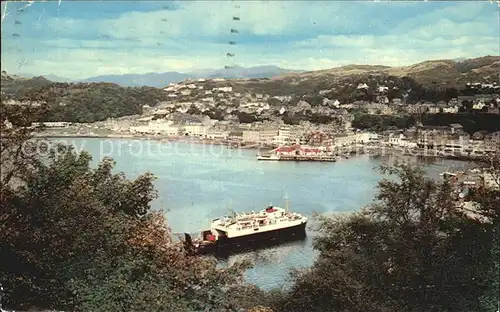 Oban Teilansicht mit Hafen Kat. Argyll & the Islands LEC mainland