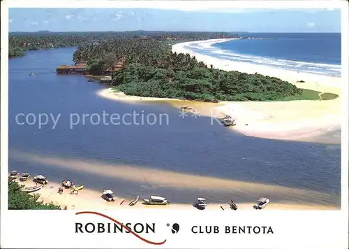 Bentota Sri Lanka Robinson Club Bentota Fliegeraufnahme Kat. Ahungalla