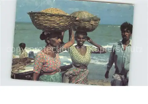 Sri Lanka Fischer mit Frauen Kat. Sri Lanka