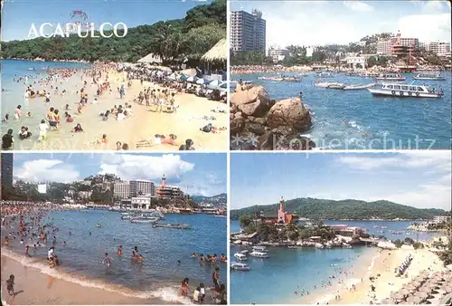 Acapulco Strandpartien Kat. Acapulco
