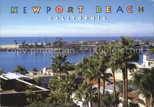 Newport Beach Panorama Kat. Newport Beach