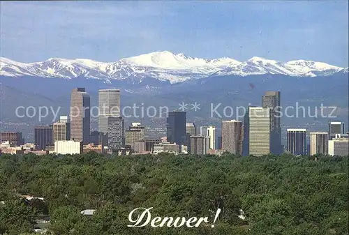 Denver Colorado Rocky Mountains  Kat. Denver