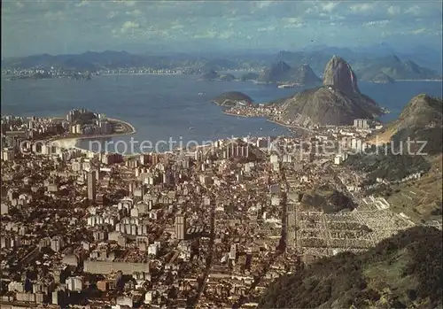 Rio de Janeiro Vista aerea da Baia da Guanabara Kat. Rio de Janeiro