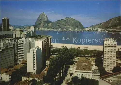 Rio de Janeiro Botafogo Bay and Sugar Loaf in the background Kat. Rio de Janeiro