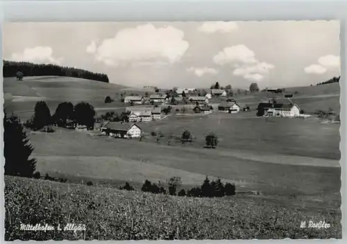 Mittelhofen Allgaeu Mittelhofen  * / Leutkirch im Allgaeu /Ravensburg LKR