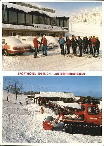 Mitterfirmiansreut Sporthotel Sperlich Winter Kat. Philippsreut