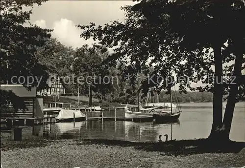 Bad Saarow Pieskow Scharmuetzelsee Seglerheim Kat. Bad Saarow