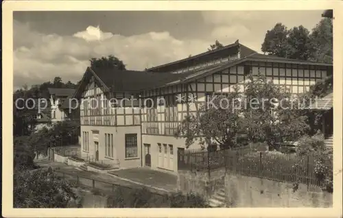 Bad Blankenburg Evangelisches Allianzhaus  Konferenzhaus Kat. Bad Blankenburg