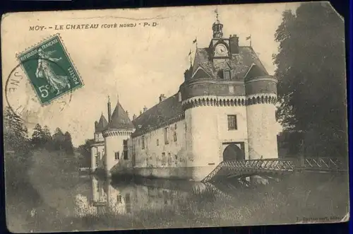 Moy-de-l Aisne Moy Chateau Cote Nord x / Moy-de-l Aisne /Arrond. de Saint-Quentin