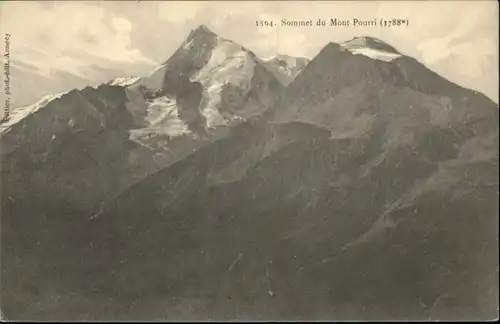 Mont Pourri Mont-Pourri  * / Vanoise Massiv /