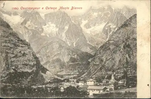 Courmayeur Aosta Courmayeur Catena / Aosta /