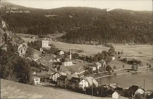 Le Pont VD Le Pont / Le Pont /Bz. La Vallee