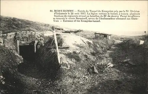 Cumieres-le-Mort-Homme Tunnel  / Cumieres-le-Mort-Homme /Arrond. de Verdun