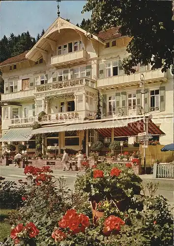 Herrenalb Bad Hotel Harzer Kat. Bad Herrenalb