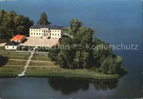 Askersund Fliegeraufnahme Schloss Naerke Kat. Schweden