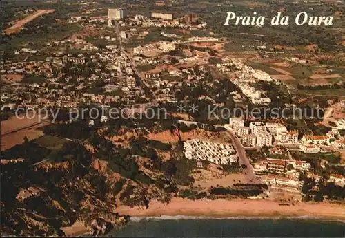 Praia da Rocha Fliegeraufnahme Kat. Portugal