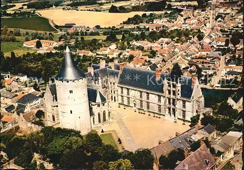 Chateaudun Fliegeraufnahme Le chateau Kat. Chateaudun