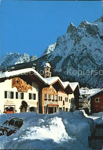 Mittenwald Karwendel Tirol Viererspitze Kat. Schwaz