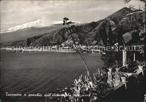 Taormina Sizilien a specchio dell incontevole suo mare Kat. 