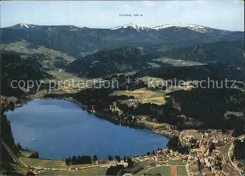 Titisee Fliegeraufnahme Kat. Titisee Neustadt