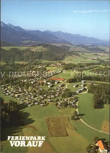 Siegsdorf Oberbayern Fliegeraufnahme Ferienpark Vorauf Kat. Siegsdorf