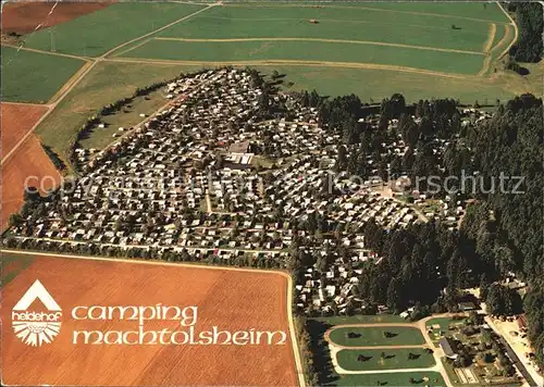 Laichingen Camping Machtolsheim Fliegeraufnahme Kat. Laichingen