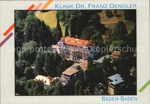 Baden Baden Klinik Dr. Franz Dengler Kat. Baden Baden