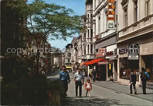 Iserlohn Wermingser Strasse Fussgaengerzonne Kat. Iserlohn