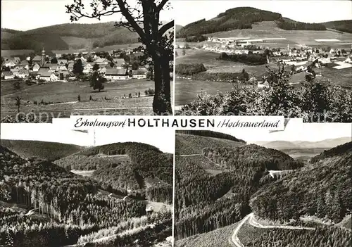 Holthausen Sauerland Panoramen Kat. Schmallenberg