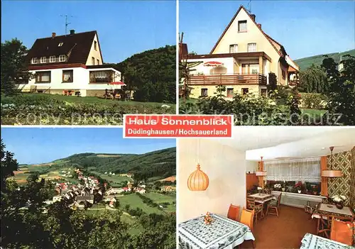 Duedinghausen Haus Sonnenblick Kat. Medebach