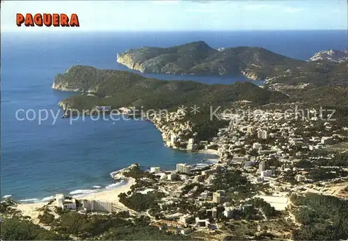 Paguera Mallorca Islas Baleares Luftaufnahme Kat. Calvia