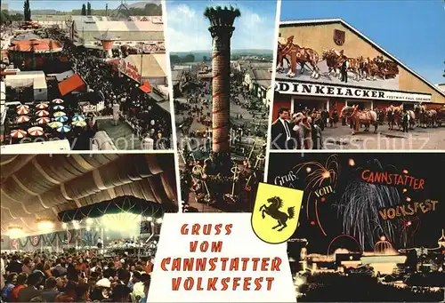 Cannstatt Bad Volksfest Kat. Stuttgart