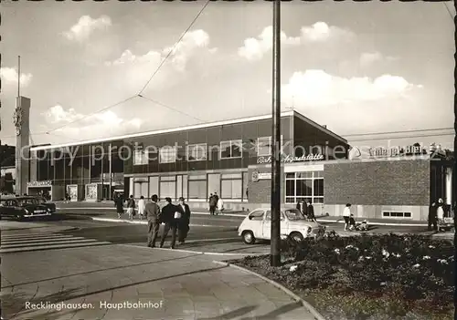 Recklinghausen Westfalen Hauptbahnhof Kat. Recklinghausen