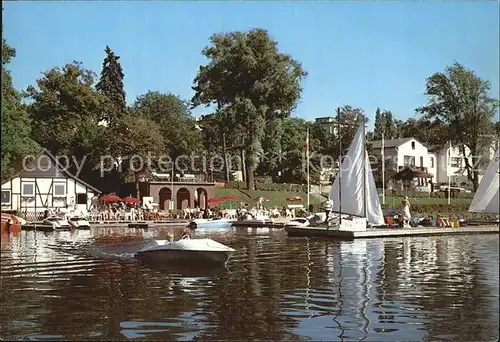 Gremsmuehlen Bootscafe am Dieksee Kat. Malente Gremsmuehlen