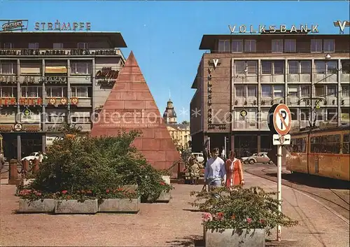 Karlsruhe Baden Pyramide am Marktplatz