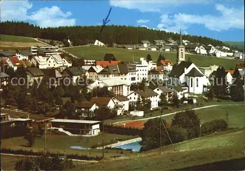 Schoenwald Schwarzwald Panorama Kat. Schoenwald im Schwarzwald