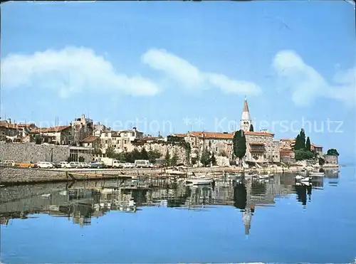 Porec Stadtansicht Kat. Kroatien