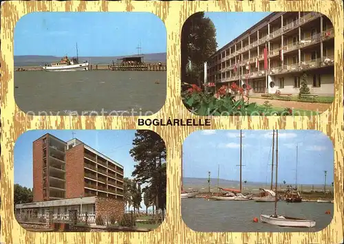 Boglarlelle Balatonlelle Hafen Hotelanlagen