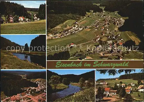 Eisenbach Schwarzwald Panoramen  Kat. Eisenbach (Hochschwarzwald)