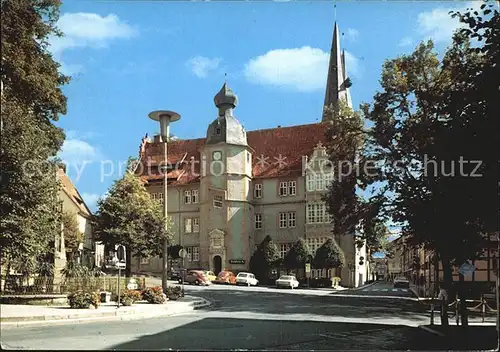 Alfeld Leine Rathaus Kat. Alfeld (Leine)