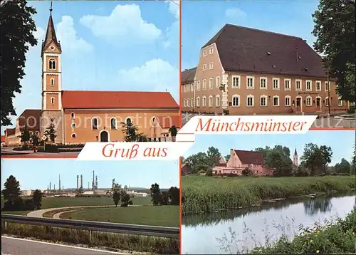 Muenchsmuenster Sixtuskirche Hotel Gasthof Rauscher Raffinerie Kindergarten Kat. Muenchsmuenster