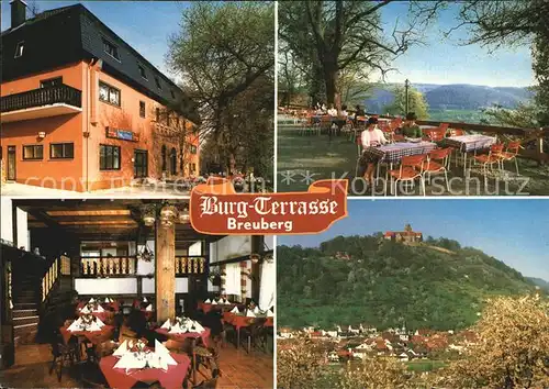 Breuberg Burg Terrasse  Kat. Breuberg