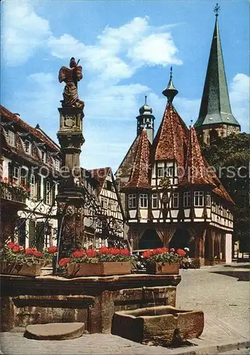 Michelstadt Historisches Rathaus Kat. Michelstadt