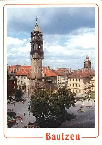 Bautzen Reichenturm Wendischer Turm Kat. Bautzen